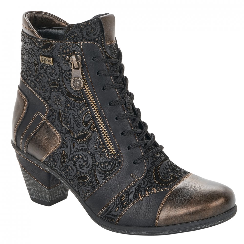 Remonte Ladies Lace up Ankle Boot 