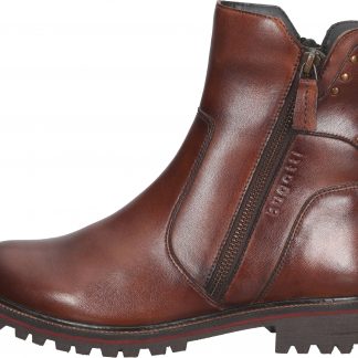 Berwick upon Tweed-Lime Shoe Co-Bugatti-Brown-Leather-Boots-Winter