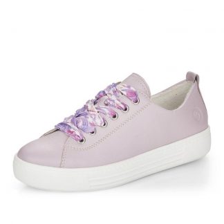 Berwick upon Tweed-Lime Shoe Co-Remonte-Purple-floral laces-white laces-flat-comfort-summer