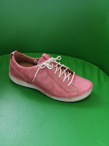 Berwick upon Tweed-Lime Shoe Co-Josef Seibel-Pink-leather-shoes-laces-comfort-summer-Fergey 56