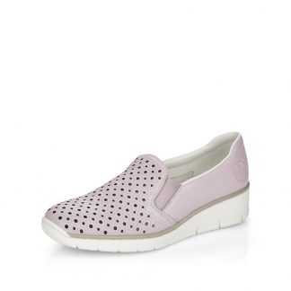 Berwick upon Tweed-Lime Shoe Co-rieker-53791-ladies-shoes-summer-pink
