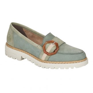 Lime Shoe Co-Berwick upon Tweed-Rieker-54864-Ladies-Loafer-Shoe-Spring-Summer-2022