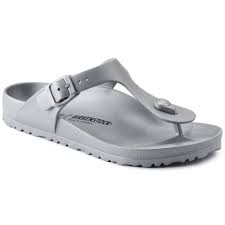 Lime Shoe Co-Berwick upon Tweed-Birkenstoc-EVA-Silver-Metallic-Ladies-Sandal-Waterproof-Comfort-Spring-Summer-2022-Buckle
