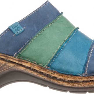 Lime Shoe Co-Berwick upon Tweed-Josef Siebel-Leather-Ladies-Mule-Blue-Summer-2022