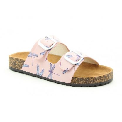 Berwick upon Tweed-Lime Shoe Co-Heavenly Feet-Pink-Dragonfly-sandals-Harmony-Buckle-summer