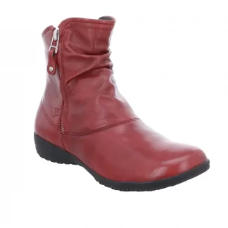 Berwick upon Tweed-Lime shoe co-josef seibel-ladies-leather-ankle boots-red-comfort-winter-autumn