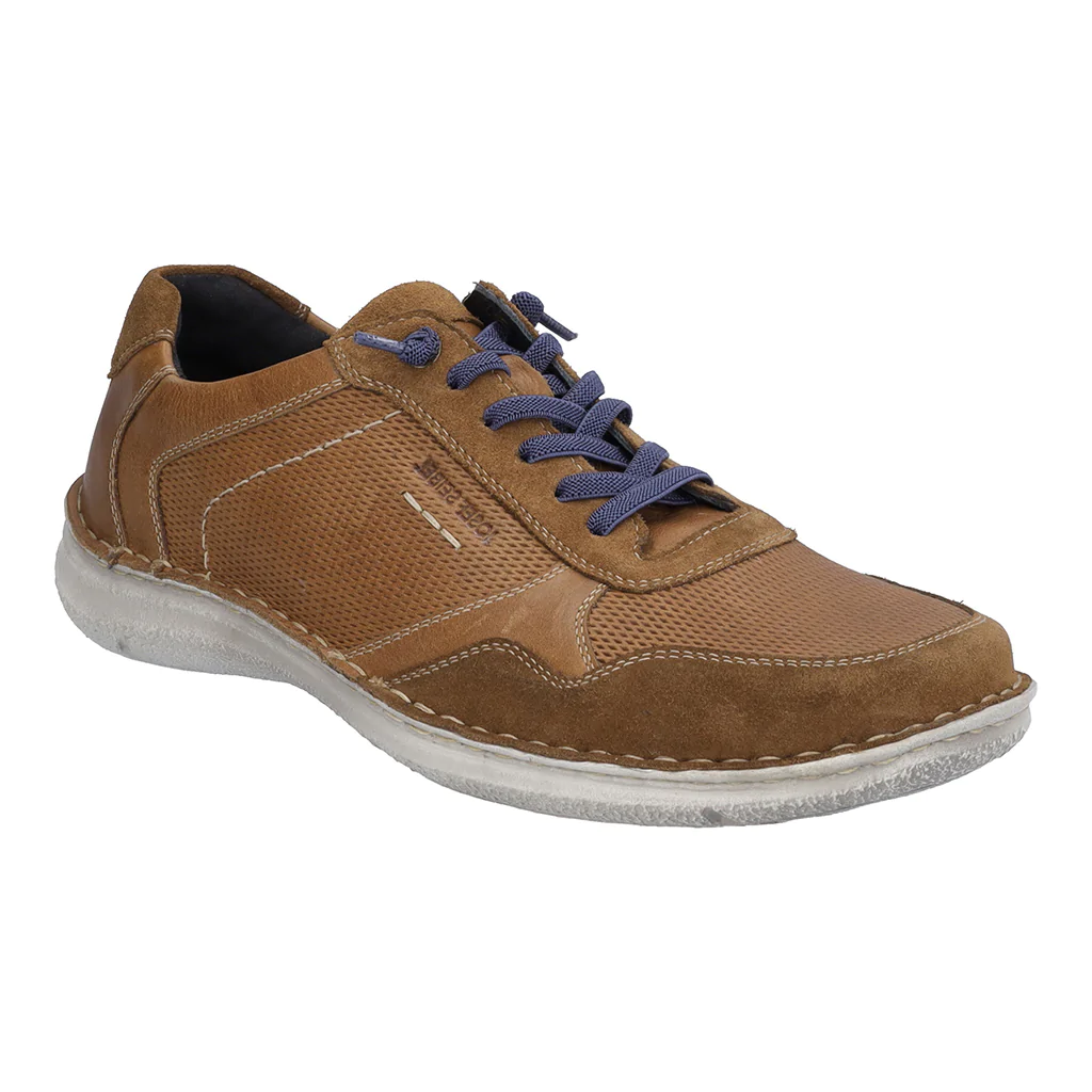 Josef Seibel Men's Castange (Brown) Anvers 97 leather Shoes - Lime Shoe Co