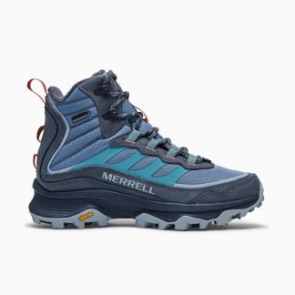 Berwick upon Tweed-Lime Shoe Co-Merrell-Waterproof-Ankle Boots-J067016-Blue-Moab Speed
