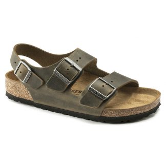 berwick upon tweed-lime shoe co-birkenstock-milano-faded khaki-oiled leather-buckles-1019336-comfort-summer-sandals