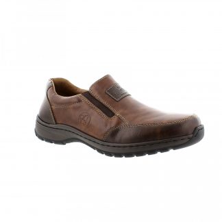 berwick upon tweed-lime shoe co-rieker-mens-gents-slip on-shoes-brown-03354-26