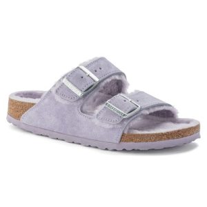 berwick upon tweed-lime shoe co-birkenstock-arizona-shearling-purple fog-regular-suede-leather-1023234