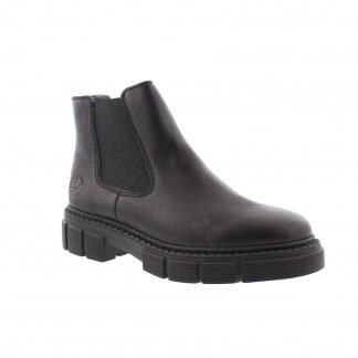 berwick upon-Tweed-lime shoe co-rieker-ladies-black-ankle boots-M3854-00-comfort-autumn-winter-side zip