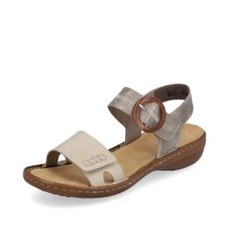 berwick upon tweed-lime shoe co-rieker-608Z3-beige-sandals-comfort-summer-spring-velcro