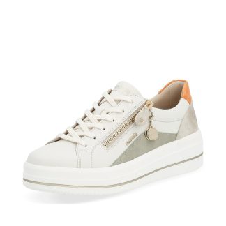 berwick upon tweed-lime shoe co-remonte-white-trainers-colour-D1C01 81-comfort-spring-summer