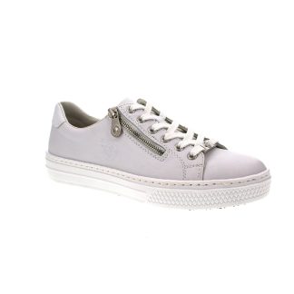 berwick upon tweed-lime shoe co-rieker-white-trainers-L59L1 83-zip-laces-comfort-spring-summer