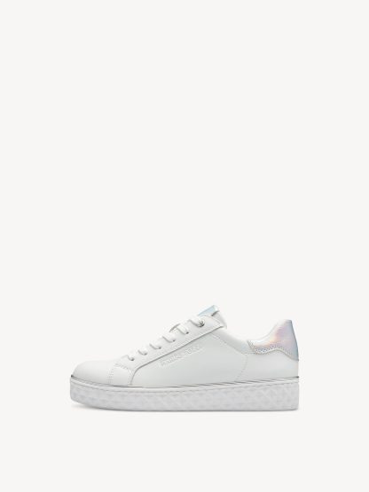 berwick upon tweed-lime shoe co-marco tozzi-white-trainers-lace up-23705-summer-comfort
