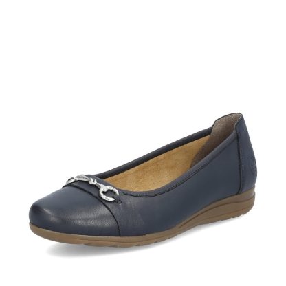 berwick upon tweed-lime shoe co-rieker-navy-shoes-L9360-slip on-summer-comfort