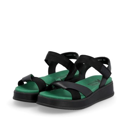 berwick upon tweed-lime shoe co-rieker-black-W085 00-velcro-summer-sandals