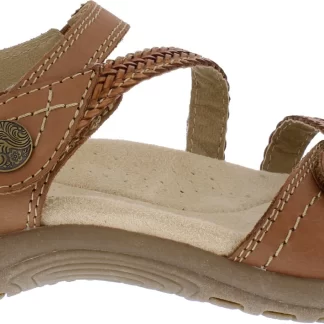 berwick upon tweed-lime shoe co-free spirit-Malibu-walnut-brown-comfort-summer-sandals
