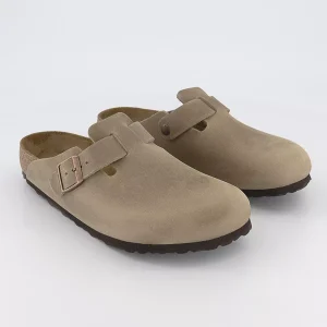 berwick upon tweed-lime shoe co-birkenstock-Boston-Tabacco Brown-clogs-mules-buckle-comfort