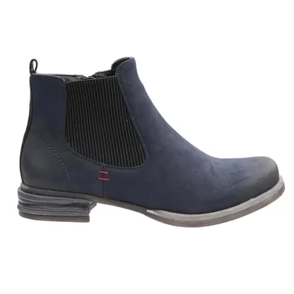 berwick upon tweed-lime shoe co-westland-josef seibel-Venus 37-navy-vegan-side zip-autumn-winter