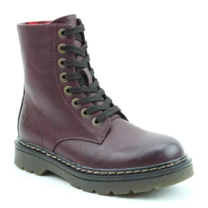 berwick upon tweed-lime shoe co-heavenly feet-Justina2-burgundy-laces-side zip-comfort-autumn-winter