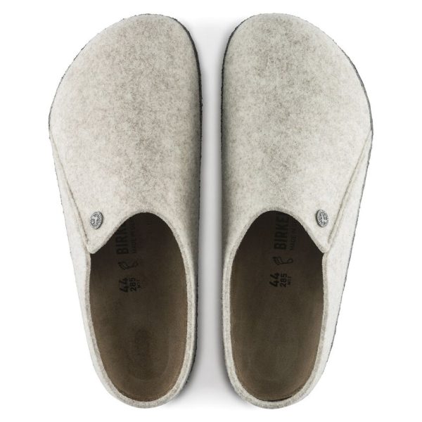 Birkenstock Unisex Zermatt Rivet Eggnog Slipper 1020027 Regular Fit - Image 2