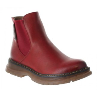 berwick upon tweed-lime shoe co-westland-josef seibel-peyton 02-red-chelsea boots-comfort-side zip