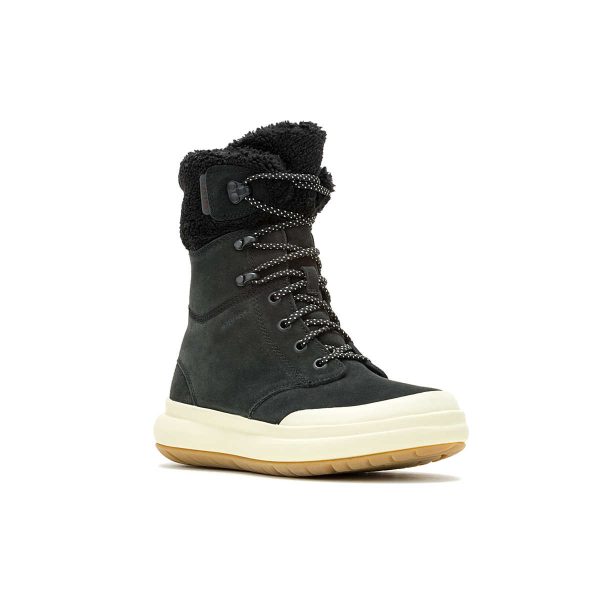 berwick upon tweed-lime shoe co-merrell-J007072-black-marquette-thermo-tall boot-side zip-waterproof-autumn-winter-comfort