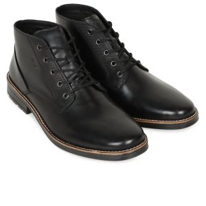 berwick upon tweed-lime shoe co-rieker-mens-gents-33207-black-ankle boots-leather-autumn-winter