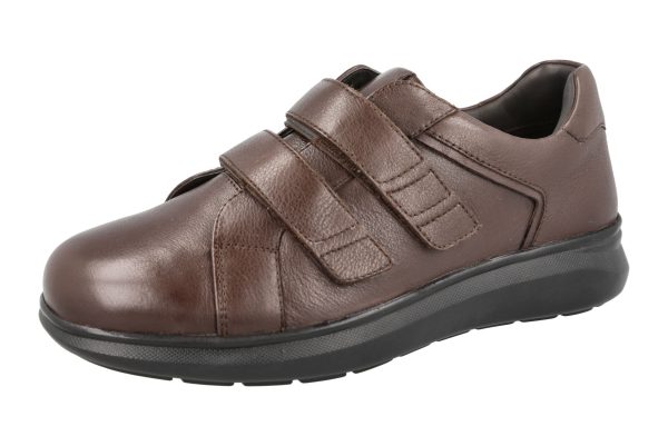 berwick upon tweed-lime shoe co-db shoes-Hugo-brown-velcro-wider fit-autumn-winter-comfort