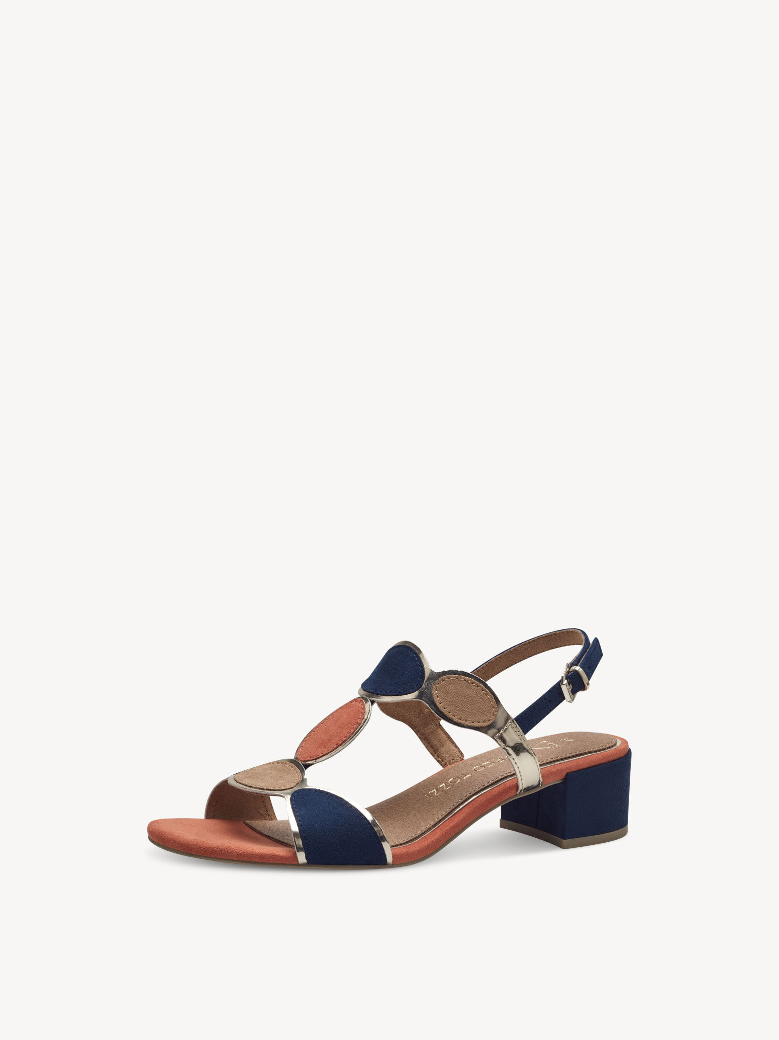 berwick upon tweed-lime shoe co-marco tozzi-navy comb-28230-sandals-summer-comfort